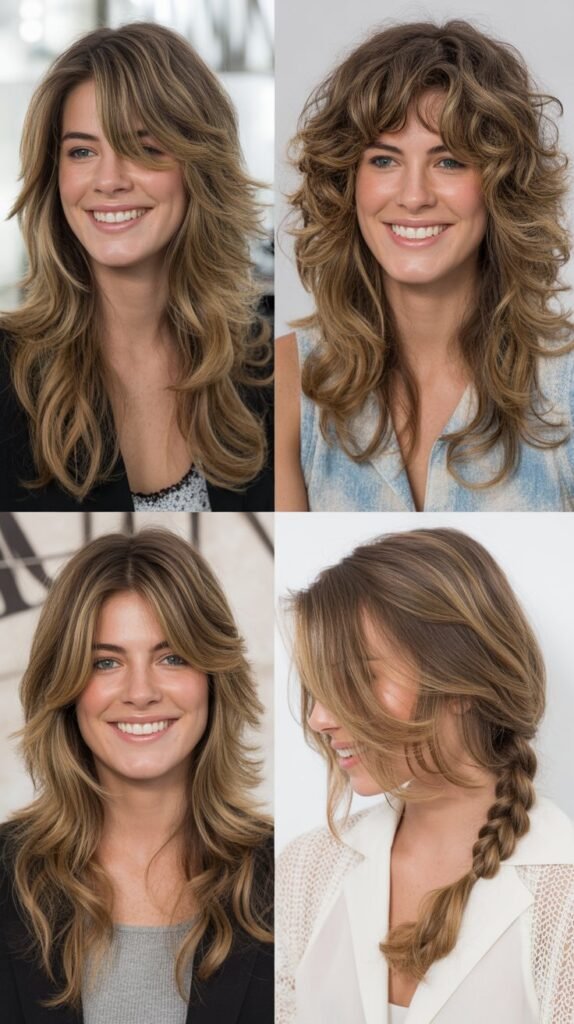 Long Layers with Tousled Texture