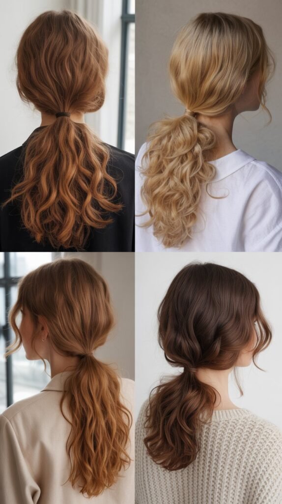 The Side Ponytail with Volume