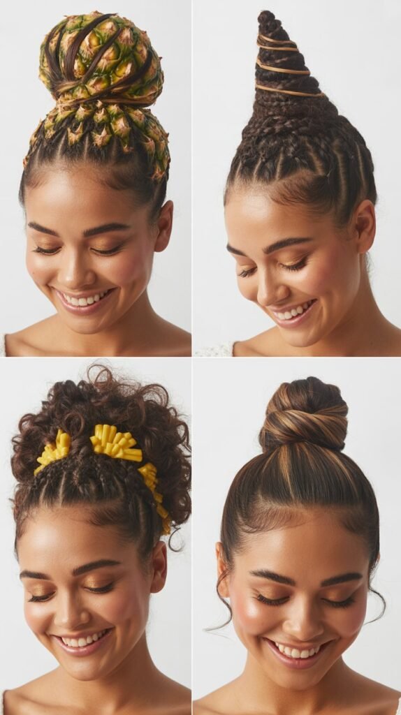 Pineapple Updo