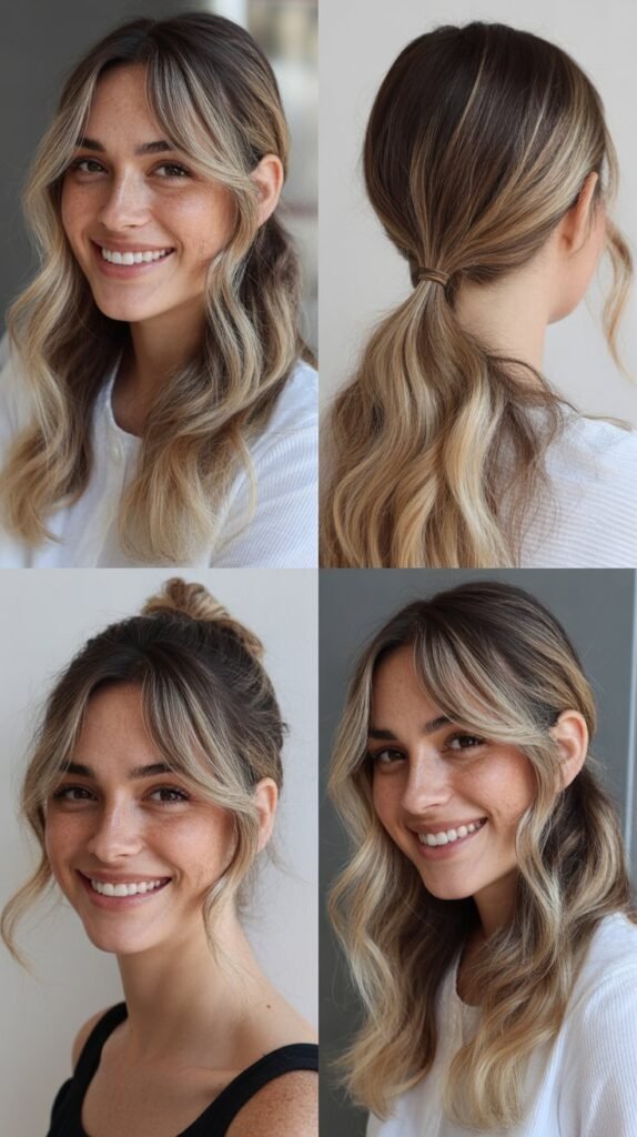 Dirty Blonde With Natural Regrowth