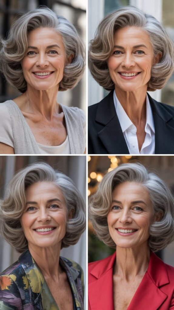 . The Voluminous French Bob