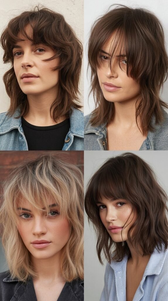 Textured Micro Fringe with Lived-In Layers