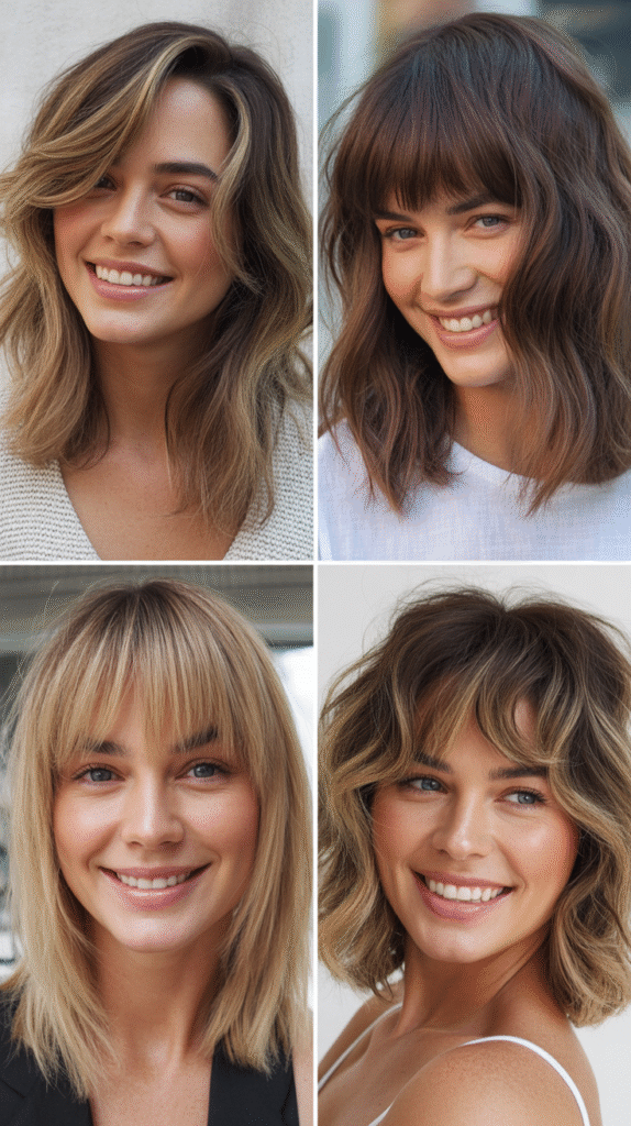 Ashy Brown Roots With Blonde Lengths