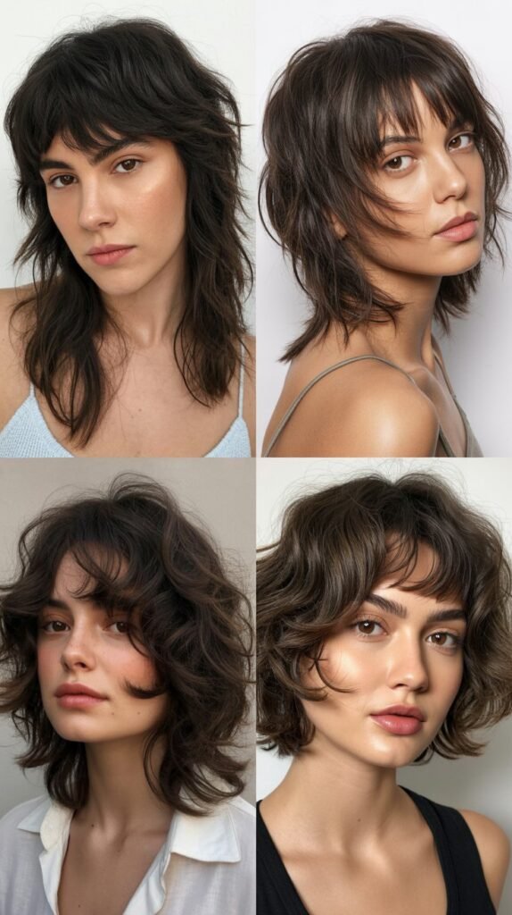 Piecey Bangs with Razored Layers