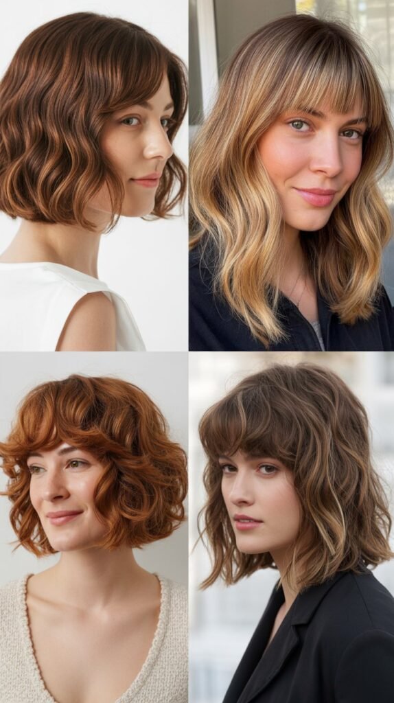 Wavy Bob With Long Fringe Benefits