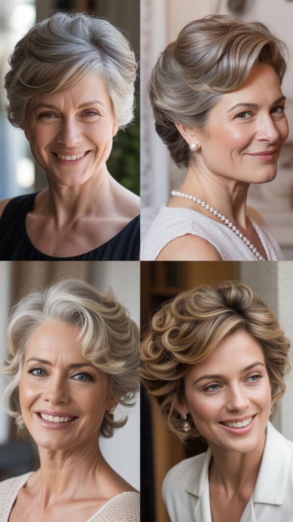 Classic French Twist with Volume