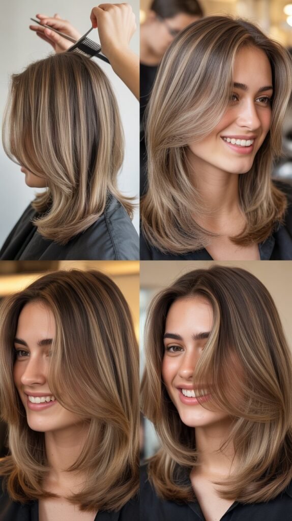 The Slide Cutting Technique for Soft, Blended Layers