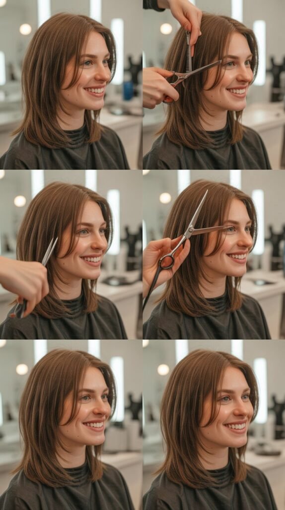 Cutting the Side Sections (Face-Framing Layers)