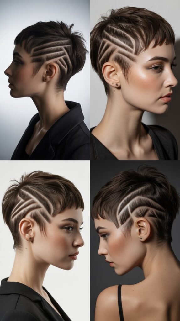 14. Pixie with Disconnected Undercut