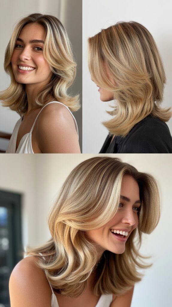 Buttercream Blonde with Slide-Cut Layers