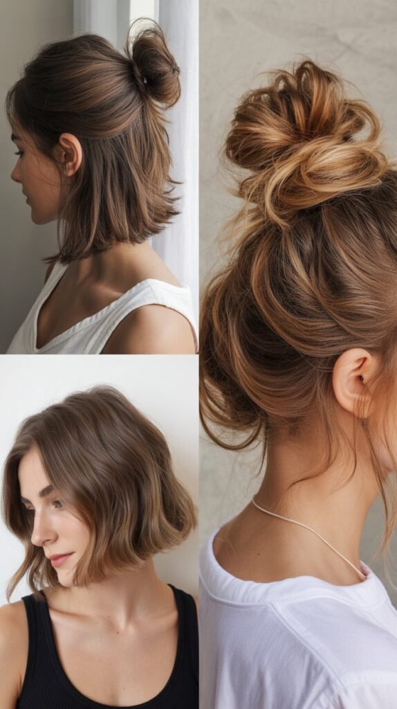 The Messy Bun-Friendly Cut