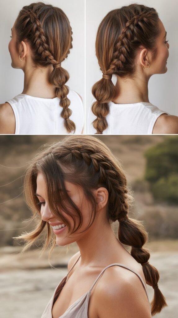 The Rope Braid Ponytail