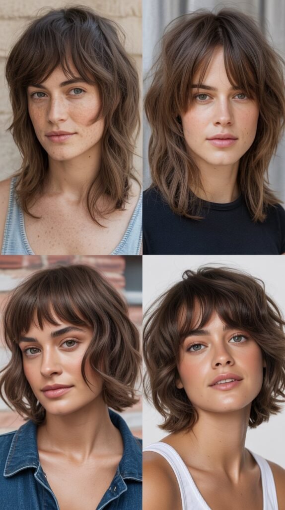  Lived-In Shag with Barely-There Bangs