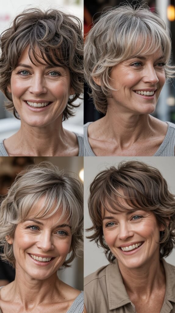  Razored Shag with Bangs