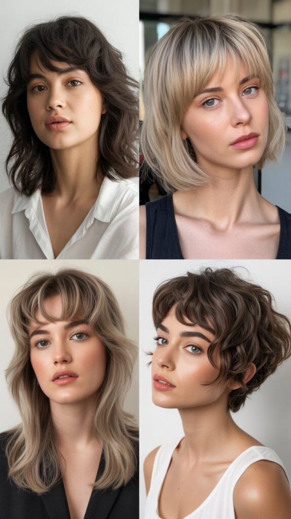 Soft Razored Bangs for Ultimate Lightness