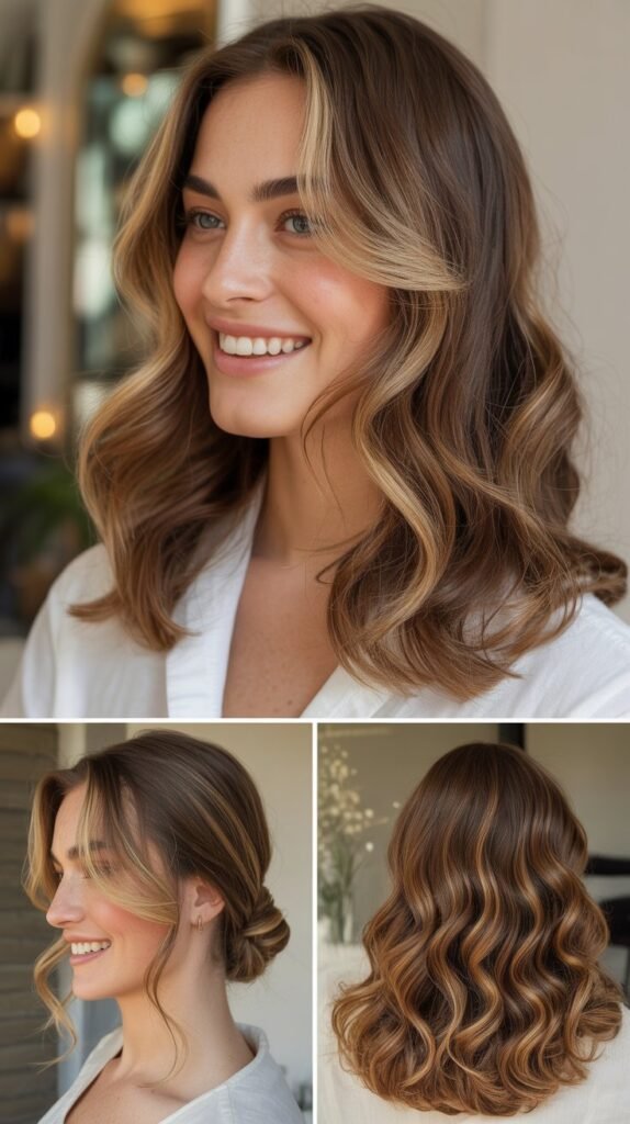 Maple Brown Depth Money Piece