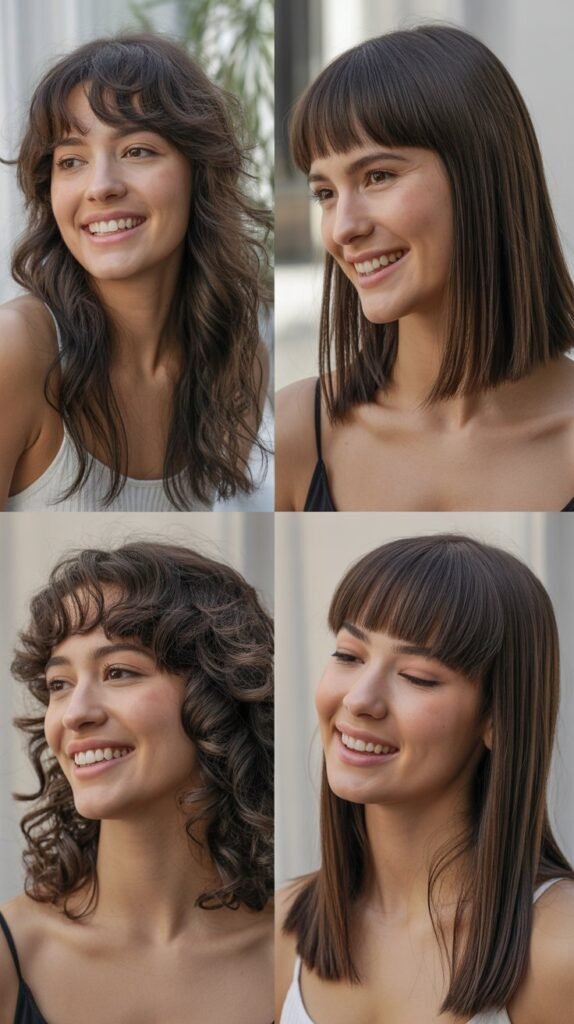 Bangs with Hair Extensions