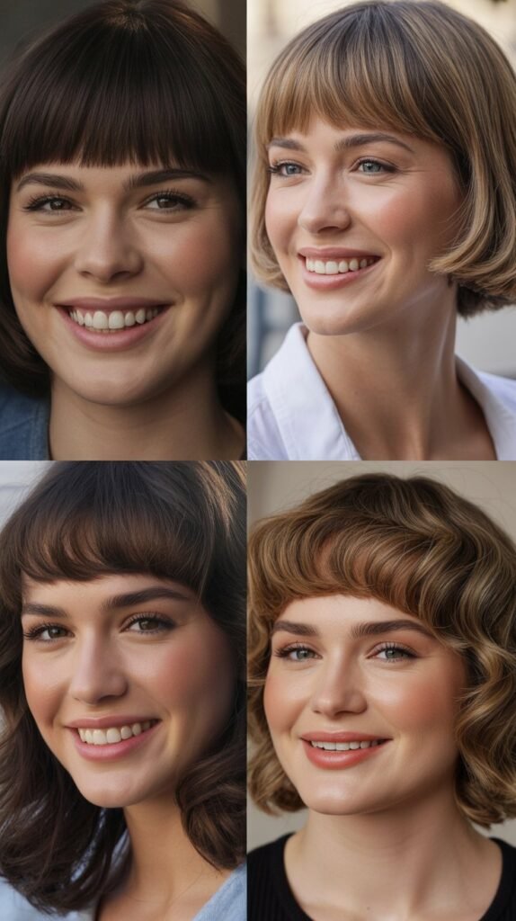  Vintage-Inspired Bangs