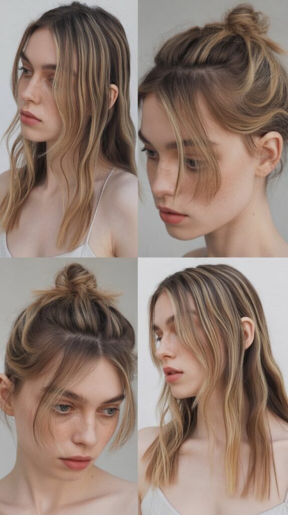 Disconnected Pixie With Ash Blonde Highlights