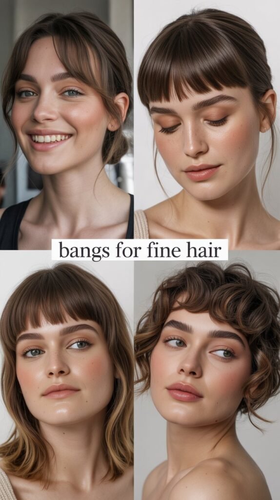 Bangs for Fine Hair