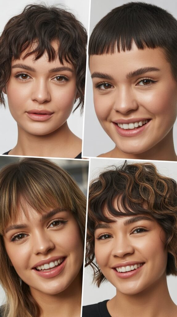 Edgy Punk-Inspired Bangs