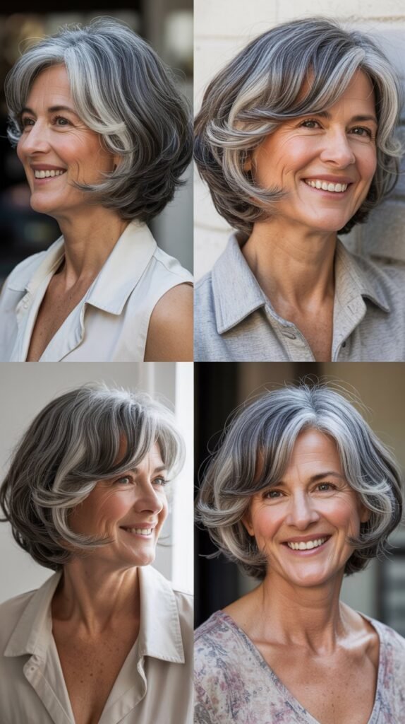 Salt and Pepper Showcase Bob