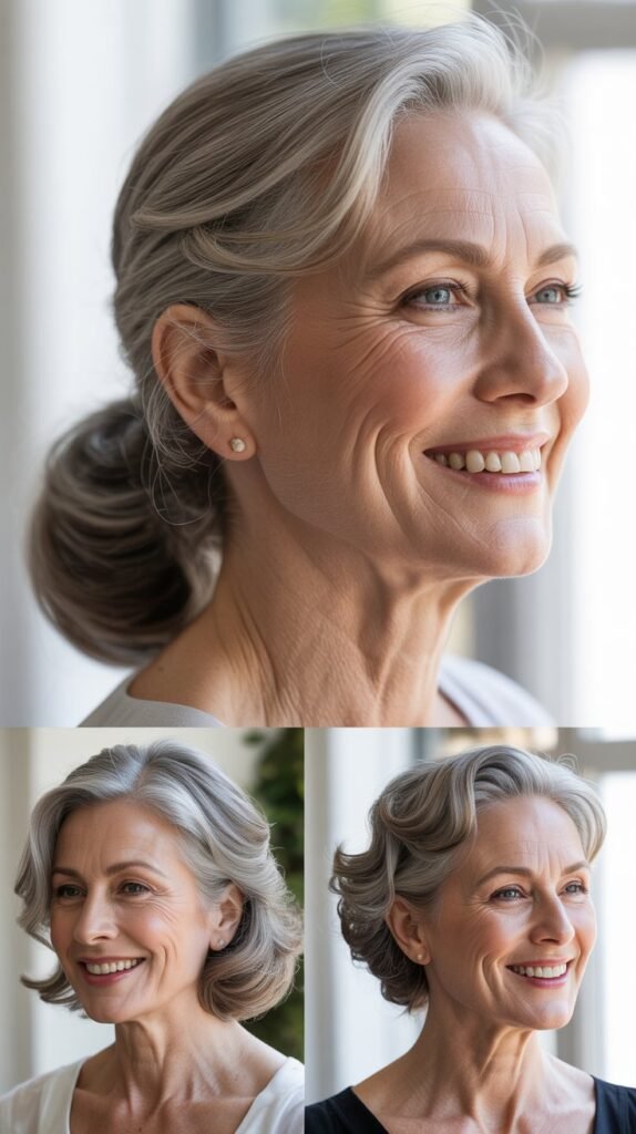  Sleek Low Side Ponytail