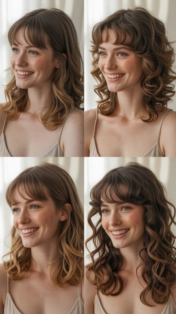 Bouncy Midi Waves With Long Bangs