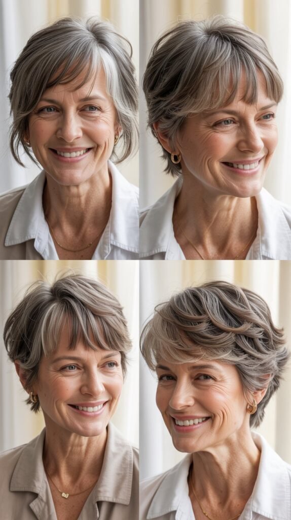 Textured Crop with Fringe