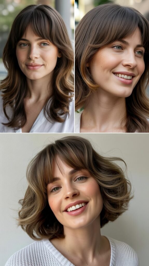  Bob With Long Disconnected Bangs