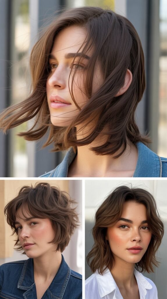  Wolf Cut with Wispy Ends