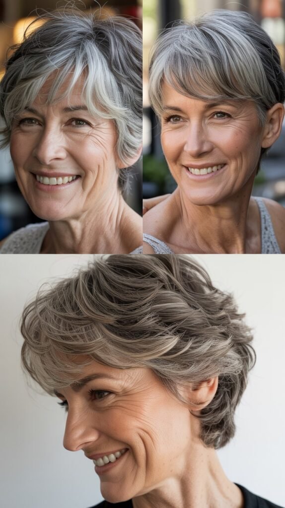 Textured Crop with Fringe