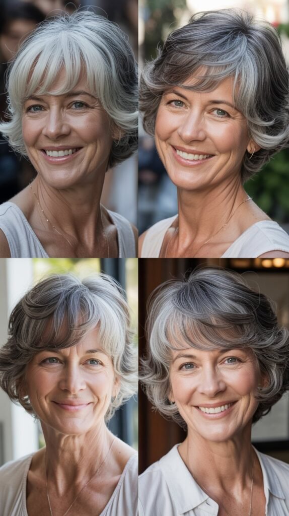  Soft Shag with Wispy Bangs