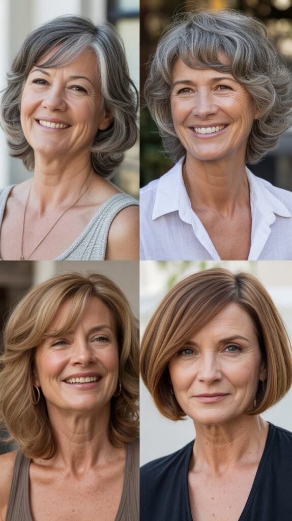 Choppy Shoulder-Length Cut