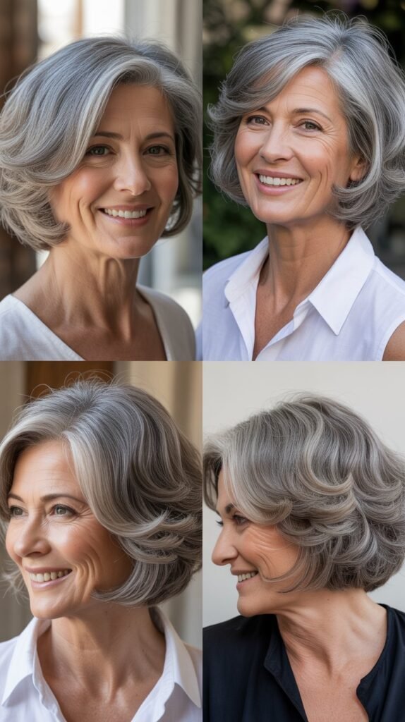 Curved Bob with Internal Layers