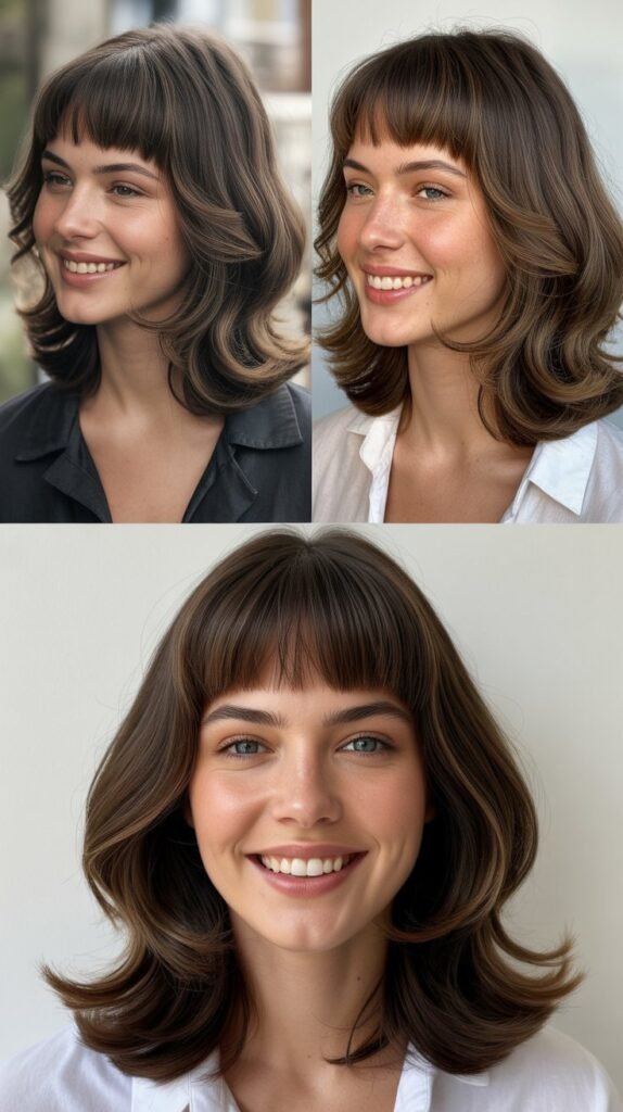 Graduated Layers With Micro Bangs