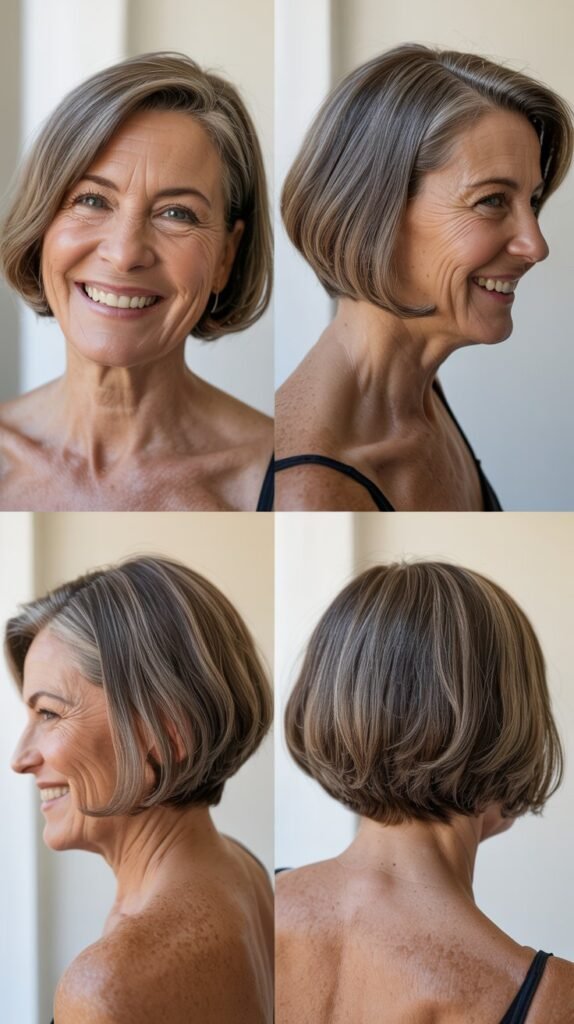 Nape-Tapered Bob