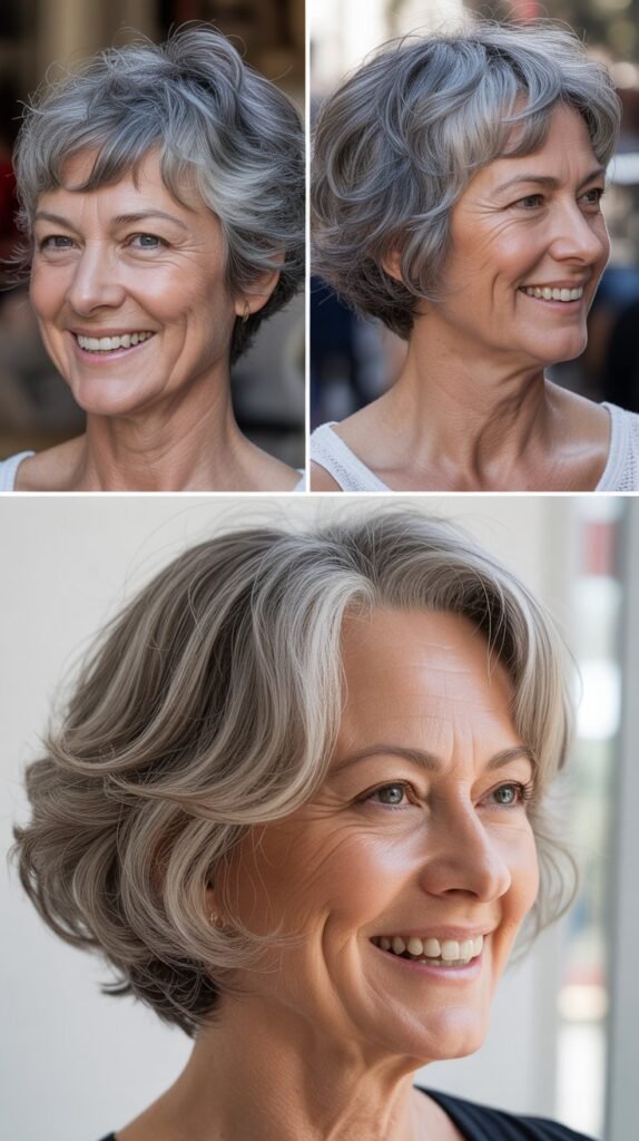 Textured Pixie-to-Lob Transition