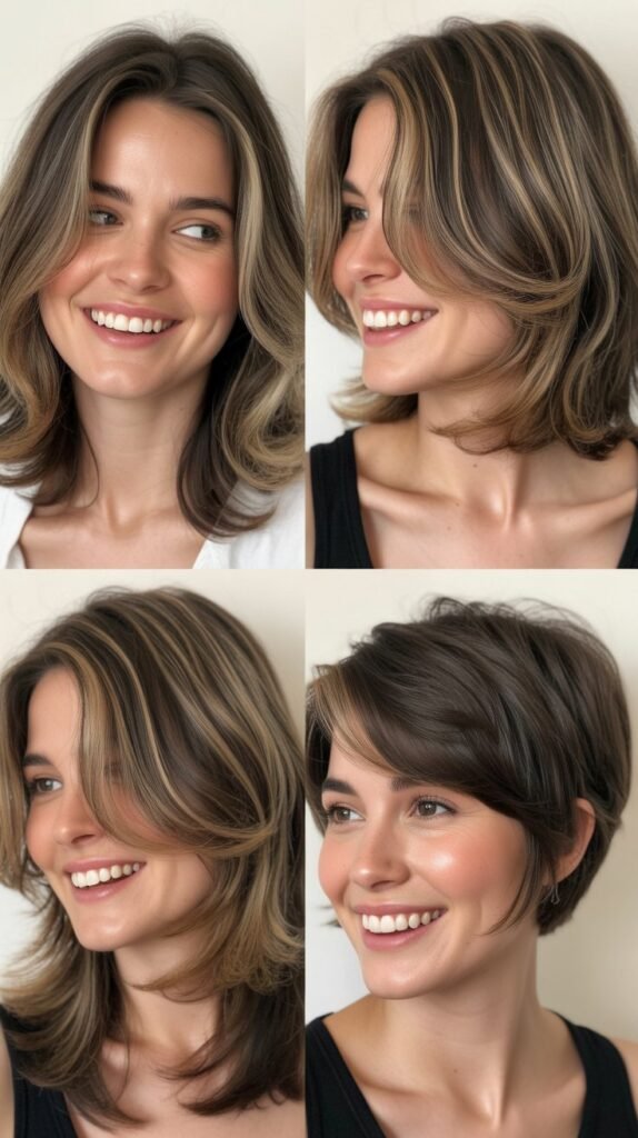 Face-Framing Feathered Layers