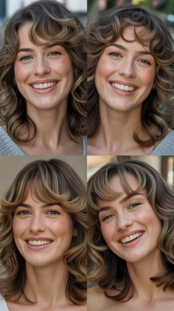 Feathered Front Layers for Retro Volume