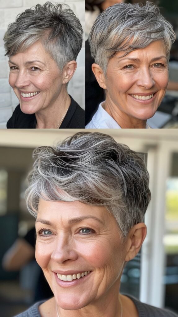 Undercut Pixie with Textured Top