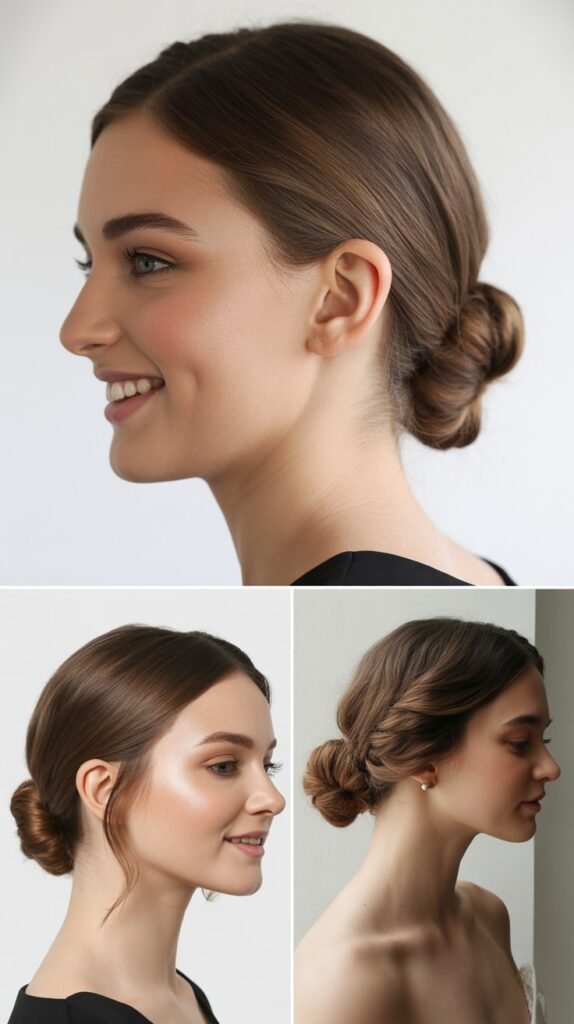  The Classic Low Bun