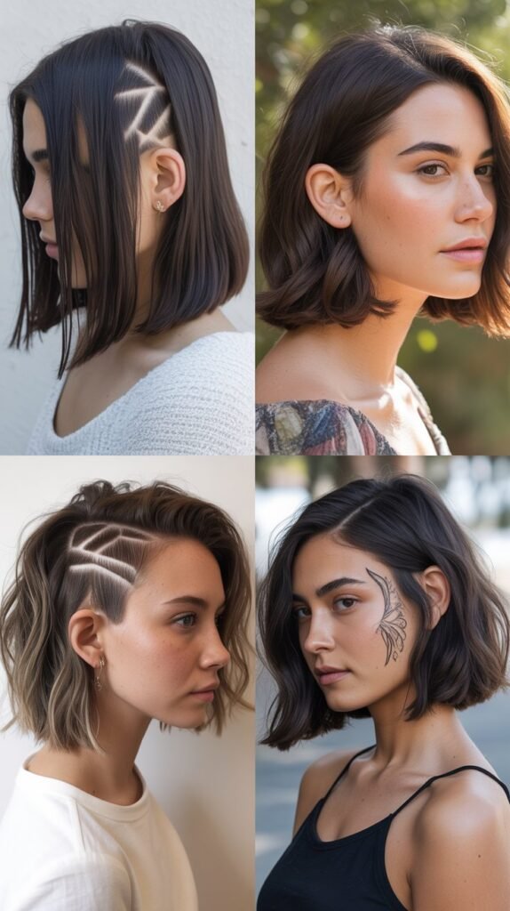  Long Bob with Hidden Undercut