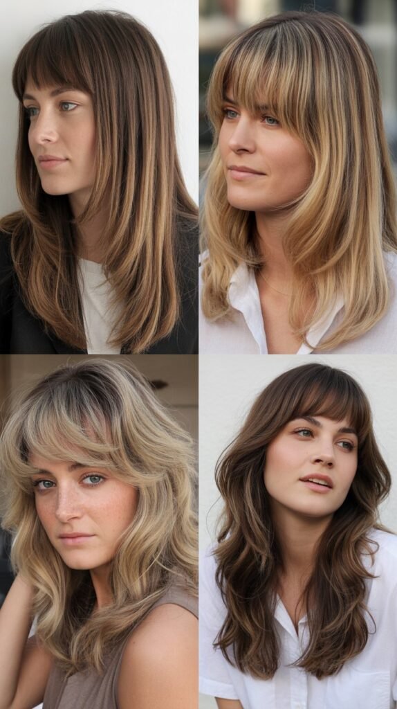 Long Bangs with Uniform Layers