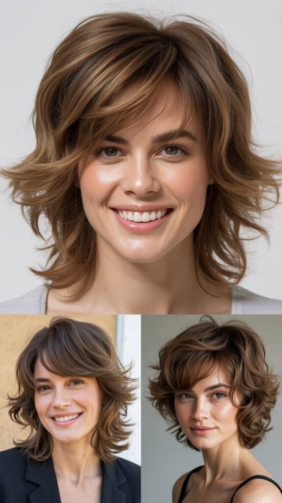 Textured Fringe with Tousled Layers