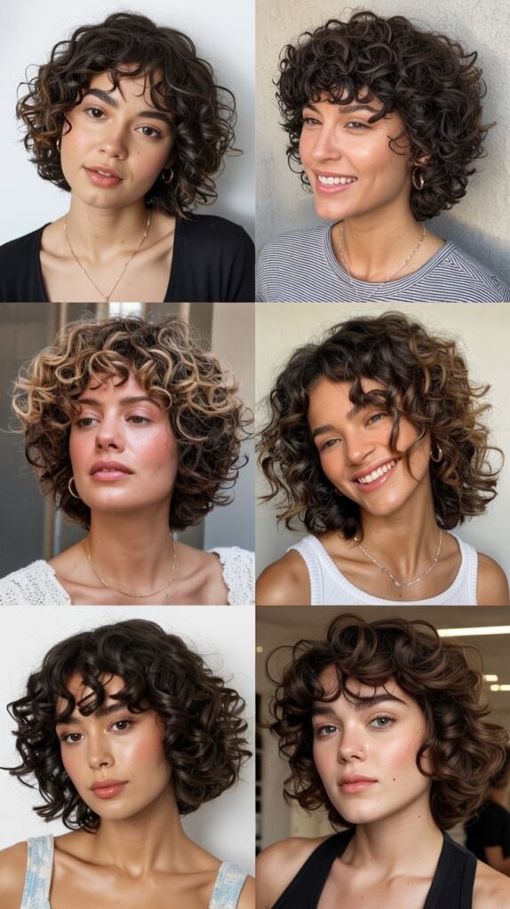  Natural Curly Bob