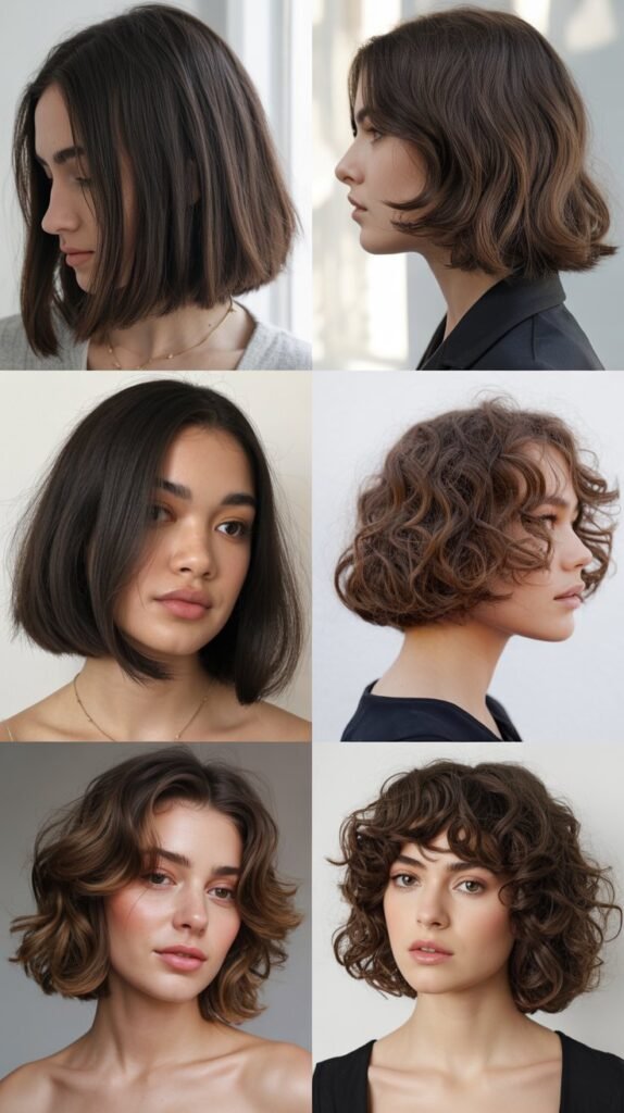 Natural Texture Long Bob