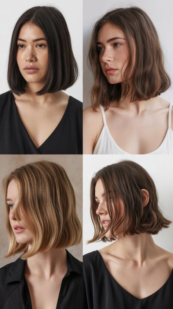 Long Bob with V-Cut Back