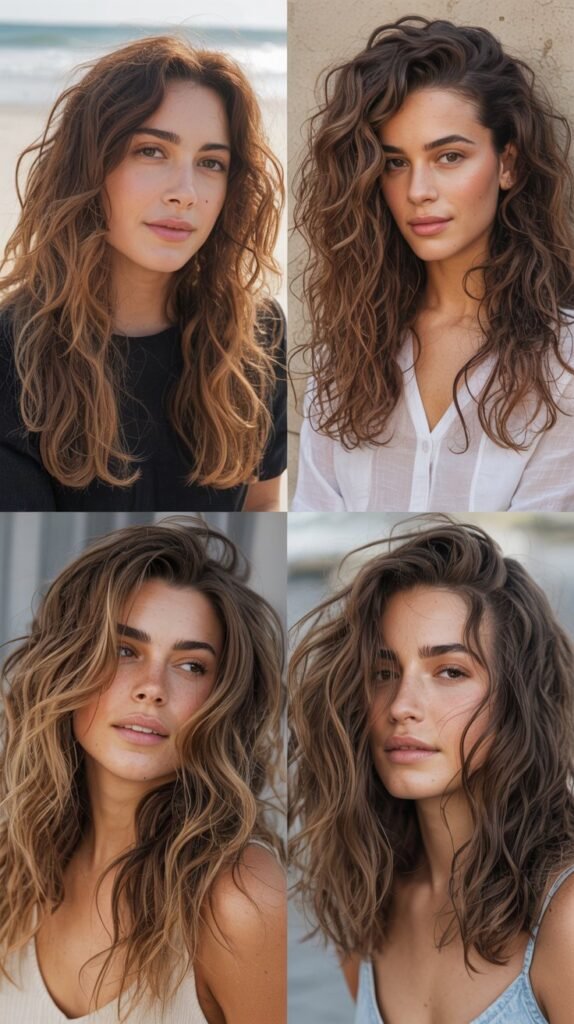 Textured Beach Waves