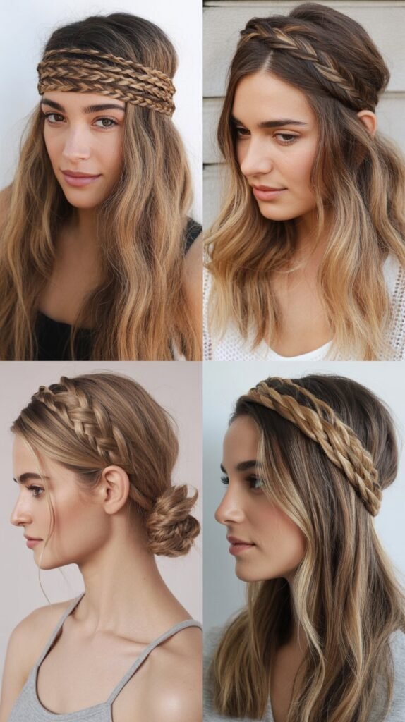  Braided Headband Effect